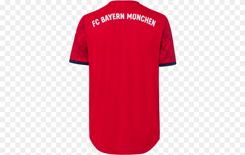 Fc Bayern Shirt Home Women Football 1819 Polo Shirt, Clothing, T-shirt, Jersey Free Png