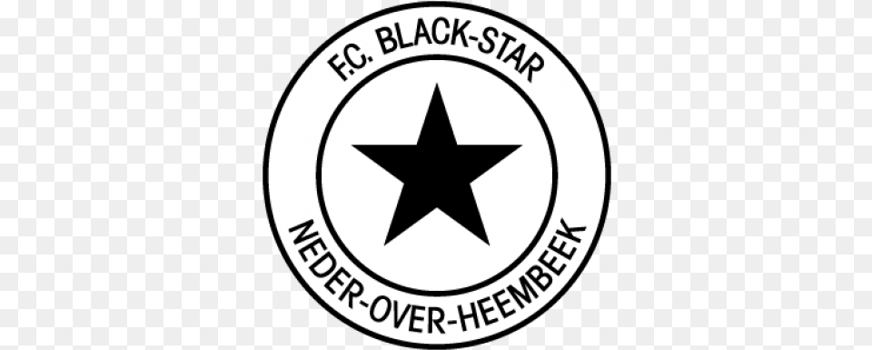 Fc Black Star Logo Vector Vector Black Star Logos, Symbol, Star Symbol, Disk Free Png Download