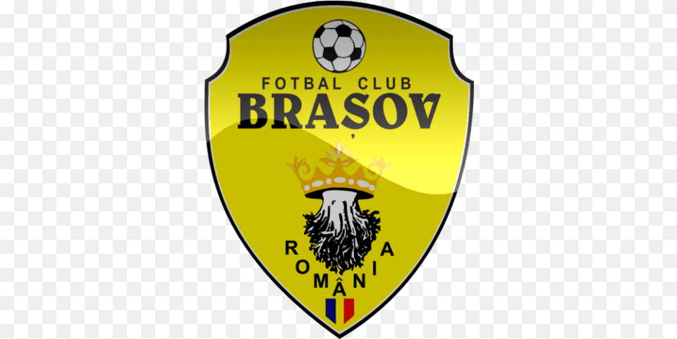 Fc Brasov Logo Images Brasov Fc, Badge, Symbol, Ball, Football Free Png Download