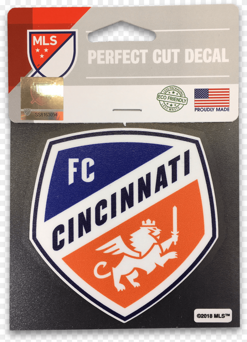 Fc Cincinnati Car Window Decal Label, Logo, Emblem, Symbol, Badge Free Transparent Png
