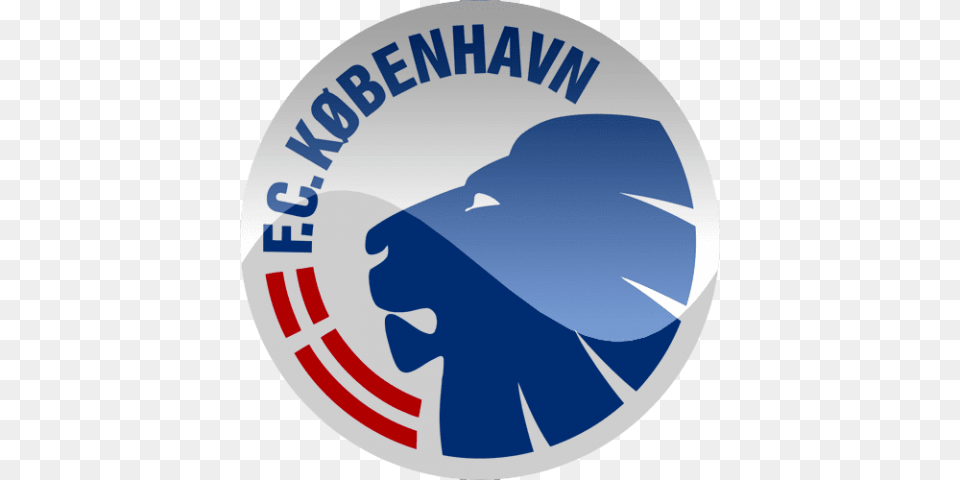 Fc Copenhagen Logo Images Transparent Fc Copenhagen Logo Vector, Sticker, Badge, Symbol, Disk Png