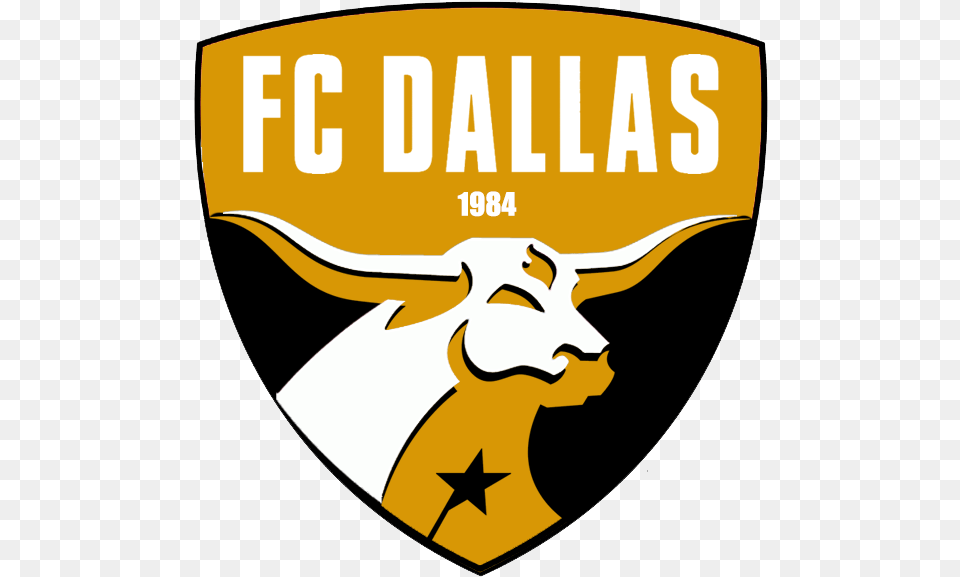 Fc Dallas Alternative Logo By Naonedpride Pluspng Fc Dallas, Badge, Symbol Free Png Download