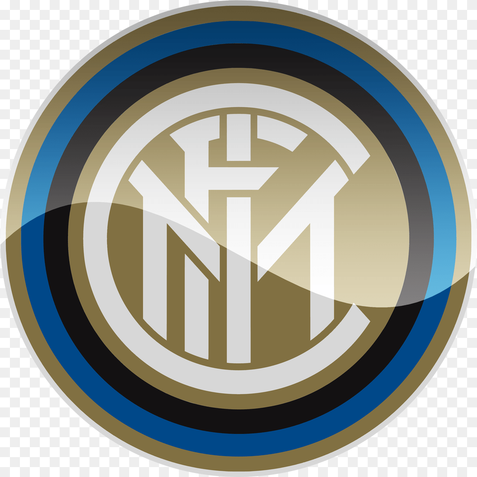Fc Inter Hd Logo Inter Milan Logo, Emblem, Symbol, Badge, Disk Free Png Download