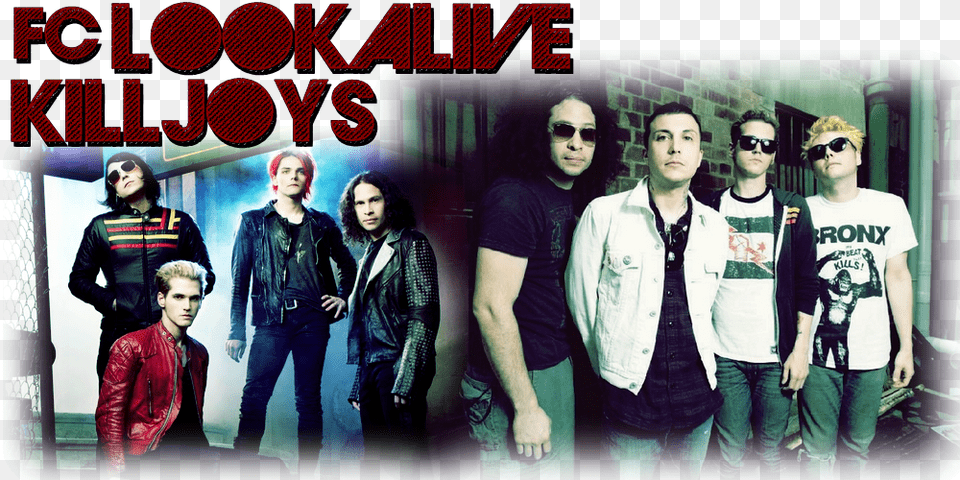 Fc Look Alive Killjoys My Chemical Romance Photo Shoot, Jacket, T-shirt, Clothing, Coat Free Transparent Png