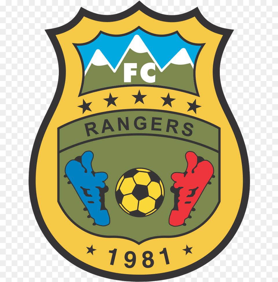 Fc Rangers Logo Format Cdr Ai Fc, Symbol, Badge, Ball, Football Png