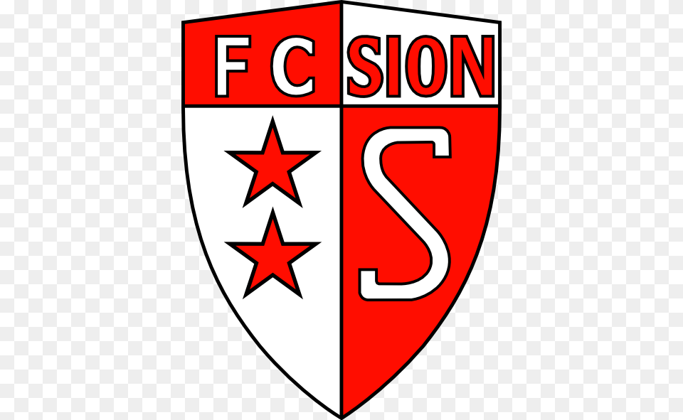 Fc Sion Clip Art Vector Fc Sion Wappen, Symbol, Armor Png Image