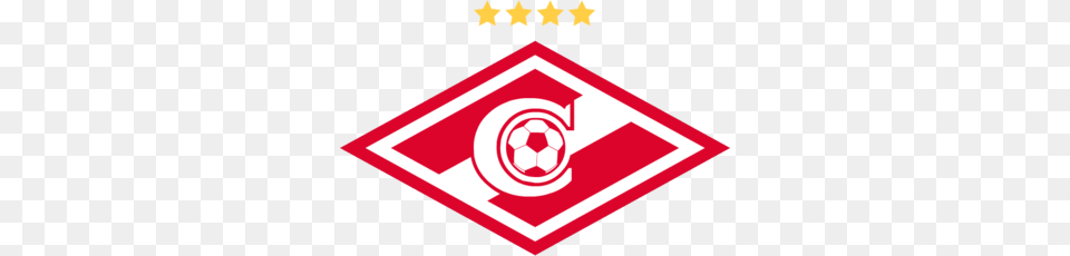 Fc Spartak Moscow Logo Stars, Symbol, Blackboard Free Png Download