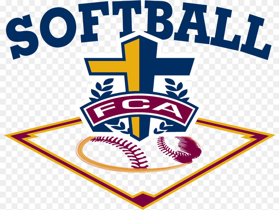 Fca Softball, Logo, People, Person, Symbol Png Image