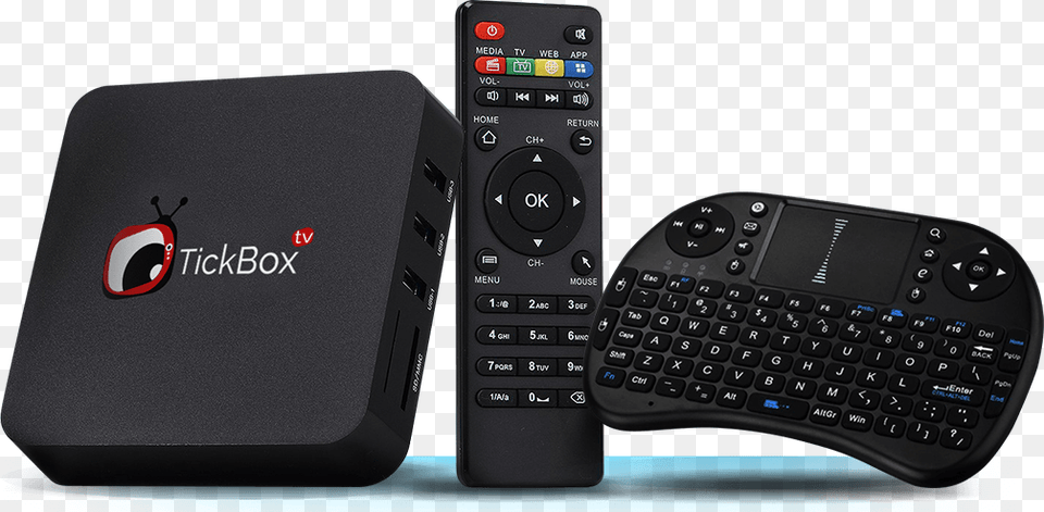 Fcc Asks Amazon And Ebay To Stop Selling Fake Pay Tv Boxes Tickbox Tv, Electronics, Remote Control, Computer Hardware, Hardware Png Image
