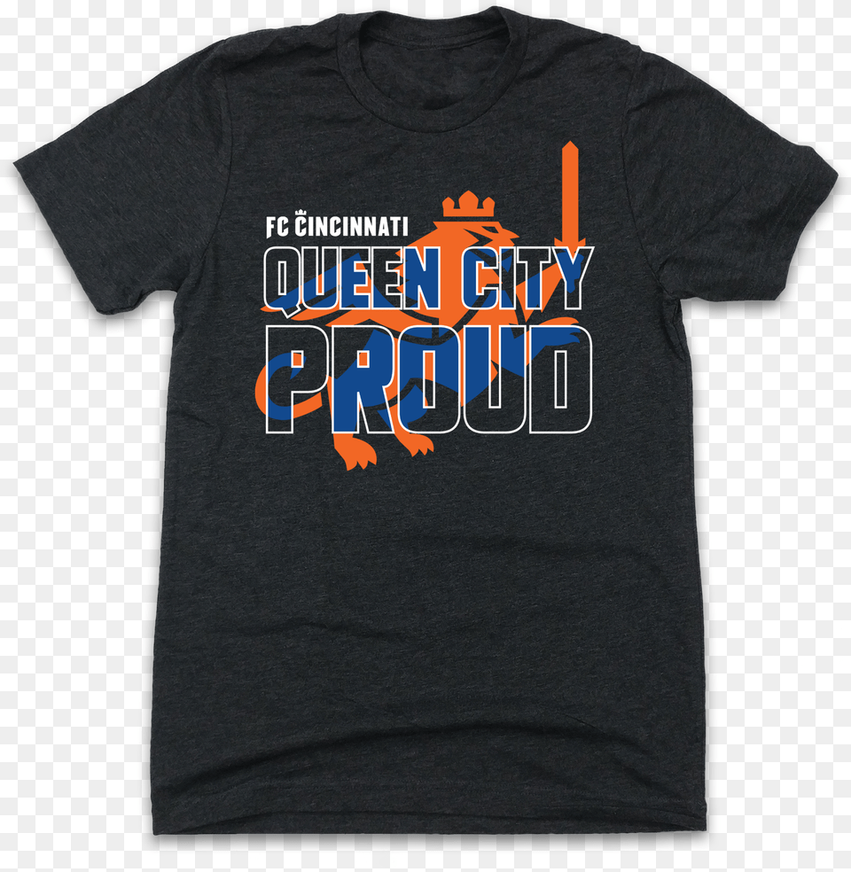 Fcc Queen City Proud Active Shirt, Clothing, T-shirt Free Png
