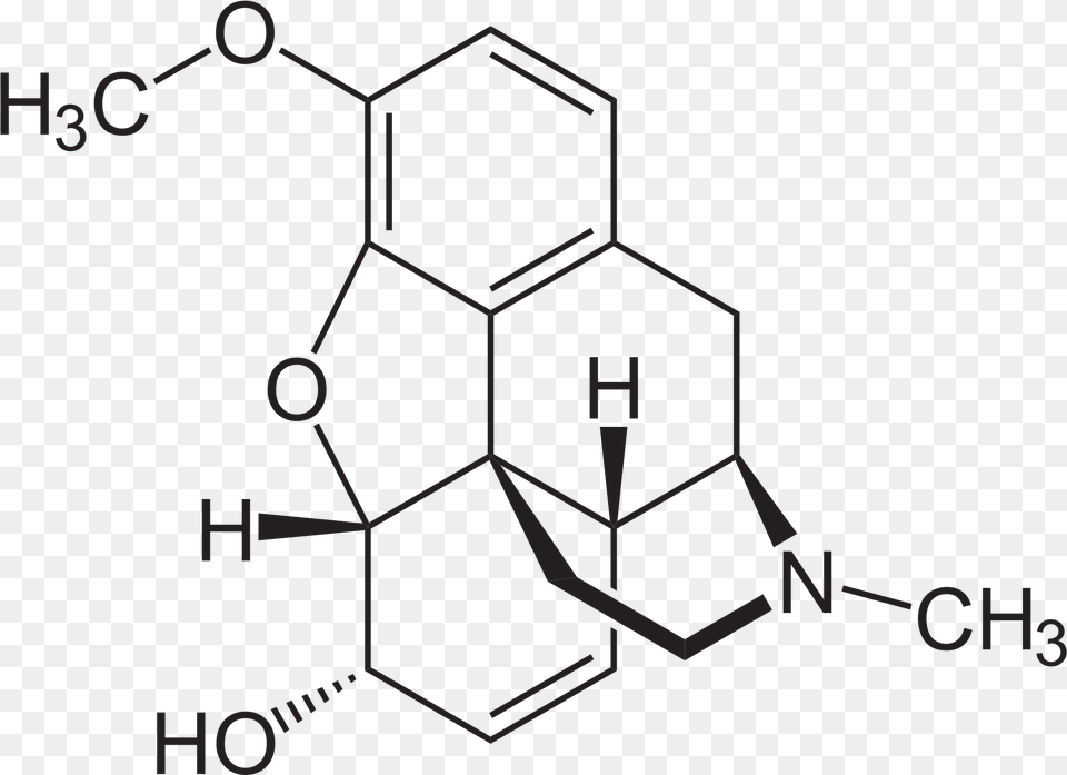 Fda Adds New Warnings About The Use Of Cough And Cold Structure Of Codeine, Cross, Symbol Png Image