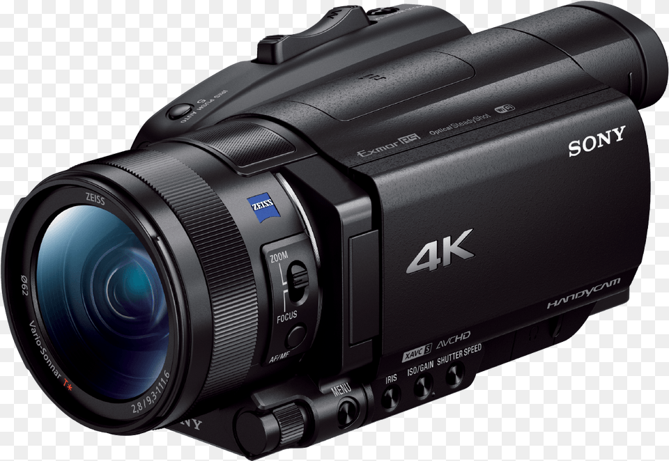 Fdr Ax700 4k Hdr Camcorder, Camera, Electronics, Video Camera Png Image