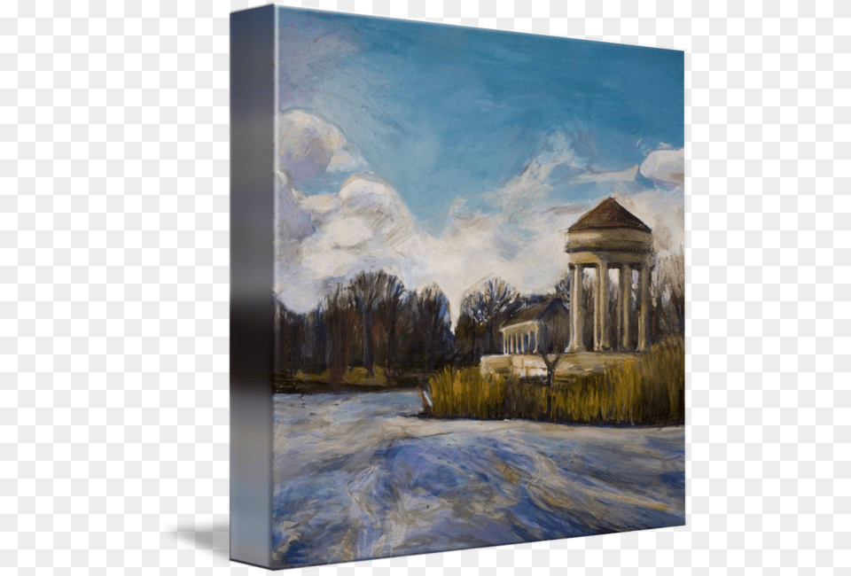 Fdr Park Frozen Art Modern Art, Painting, Outdoors Free Png Download