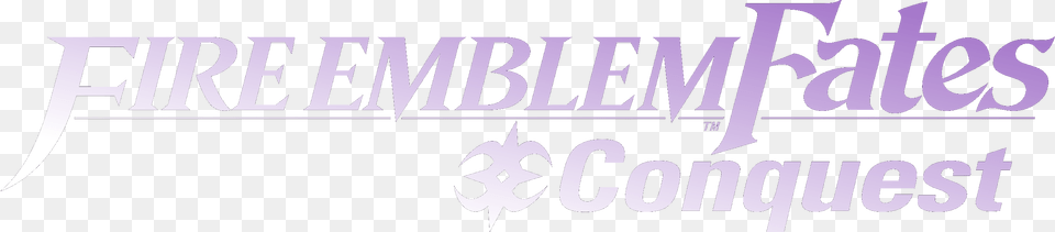 Fe Fates Conquest Logo, Text, People, Person Png