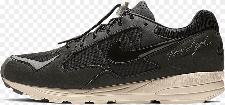 Fear Of God X Nike Skylon 2 Black, Clothing, Footwear, Shoe, Sneaker Png