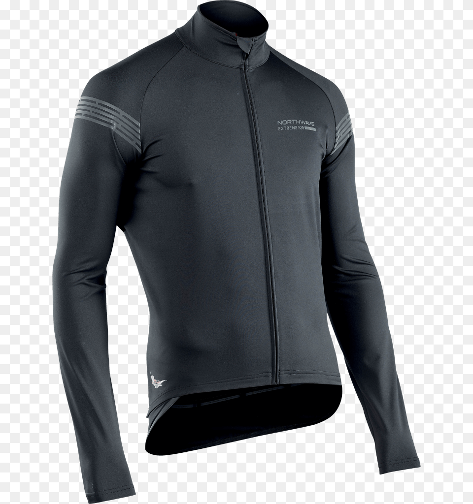 Fear The Weather Northwave Extreme H20 Jacket Black, Clothing, Coat, Fleece, Long Sleeve Png