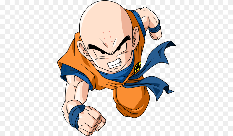 Fearless Assault Krillin, Book, Comics, Publication, Baby Free Png Download