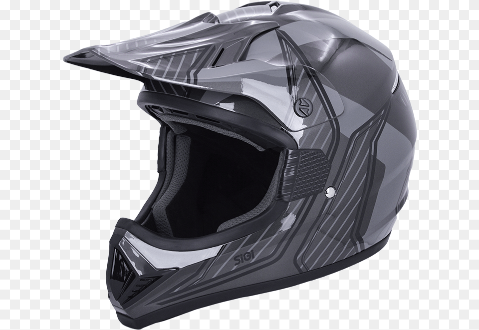 Fearless Black Motorcycle Helmet, Crash Helmet Free Png Download