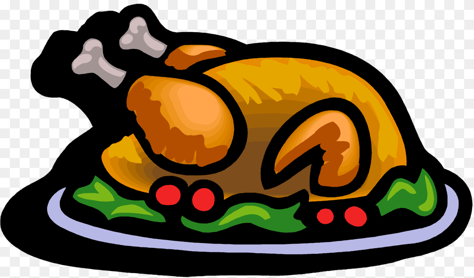 Feast Clipart Roasted Turkey, Dinner, Food, Meal, Roast Free Transparent Png