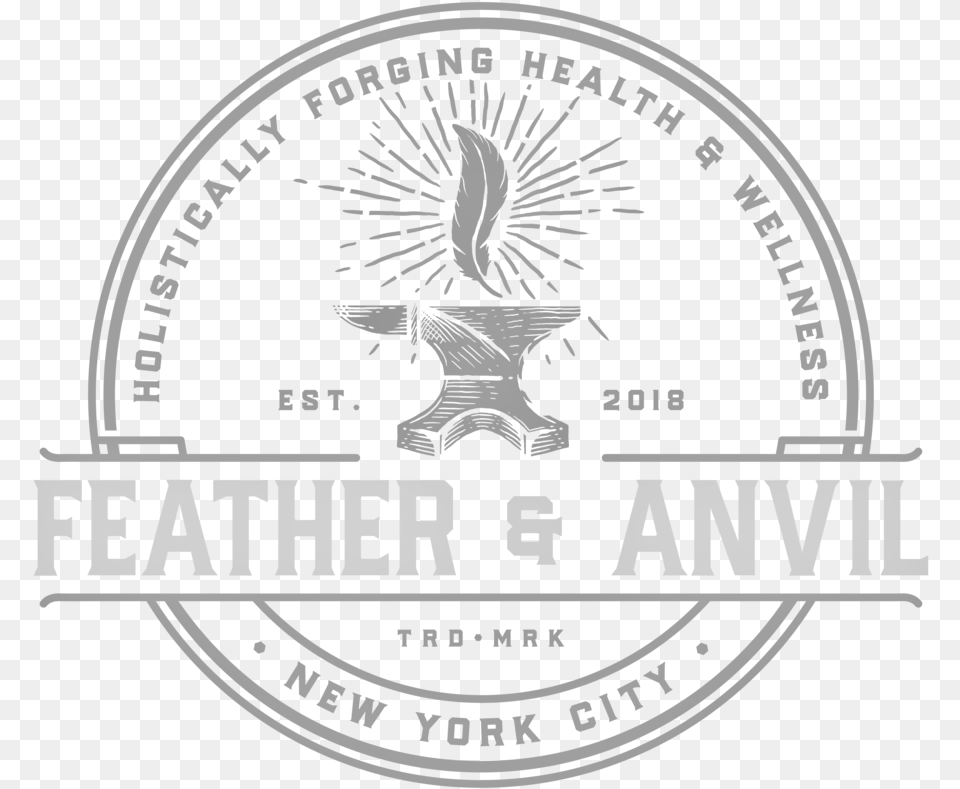 Feather And Anvil Transparent, Emblem, Symbol, Logo, Alcohol Free Png