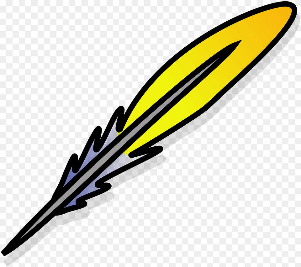 Feather Clipart, Blade, Dagger, Knife, Weapon Free Transparent Png