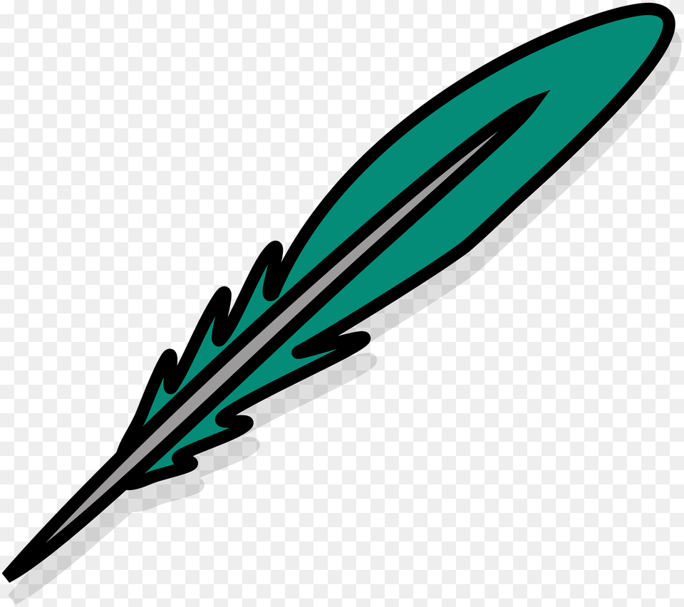 Feather Clipart, Blade, Dagger, Knife, Weapon Png Image