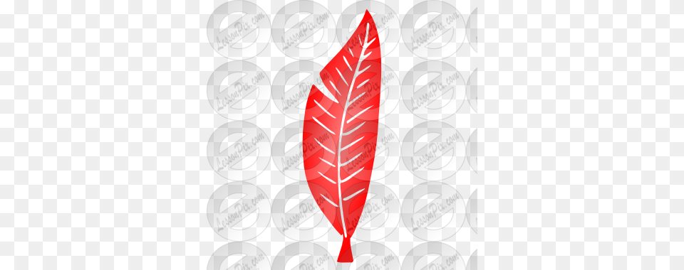 Feather Clipart Stencil Feather, Leaf, Plant, Dynamite, Weapon Free Png Download