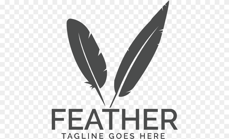 Feather Elegant Logo Graphic Design, Leaf, Plant, Bottle, Smoke Pipe Free Png Download