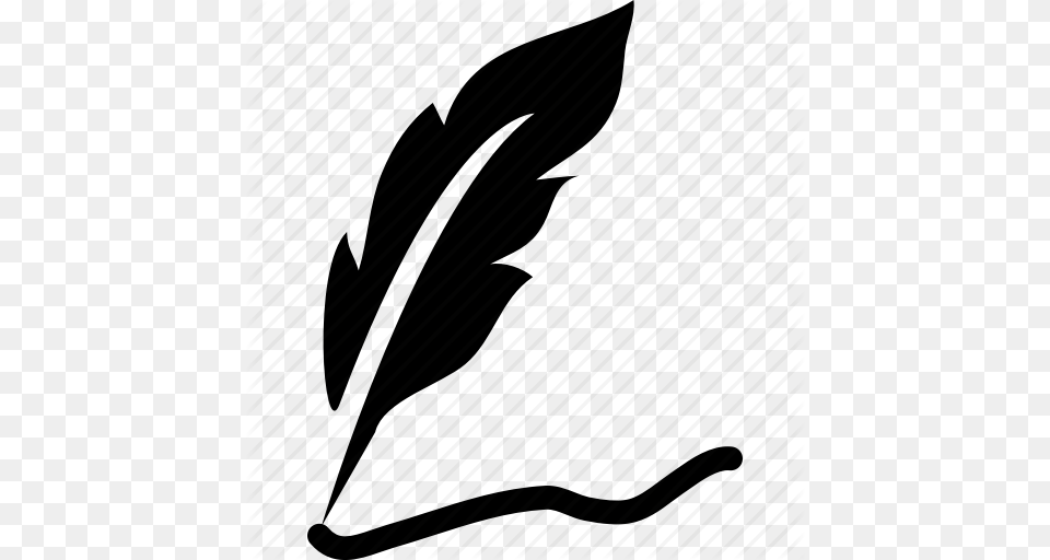 Feather Feather Pen Ink Pen Pen Quill Quill Pen Icon, Bottle, Leaf, Plant, Ink Bottle Png