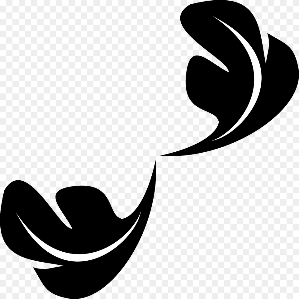 Feather Flying Soft Flourish Transparent Feather, Stencil, Smoke Pipe, Logo Free Png Download