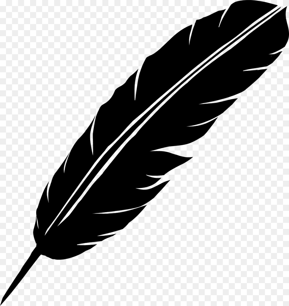Feather Fusion Leadership Drawing Wanelo Takagari Feather, Gray Png Image