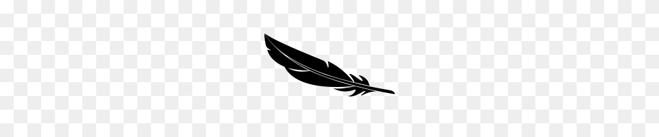 Feather Group With Items, Gray Free Transparent Png