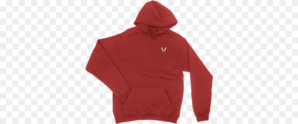 Feather Logo Pullover Hoodie Red Mickey Mouse Weed Hoodie, Clothing, Hood, Knitwear, Sweater Free Png