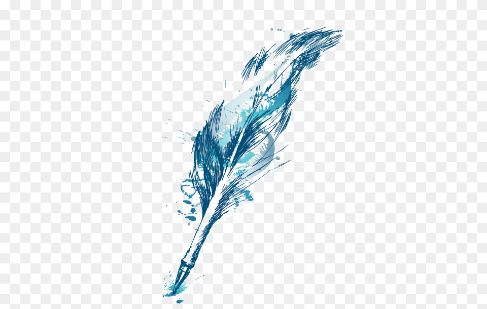 Feather Pen Logo Transparent Feather Pen Logo, Animal, Mammal, Sea Life, Whale Png