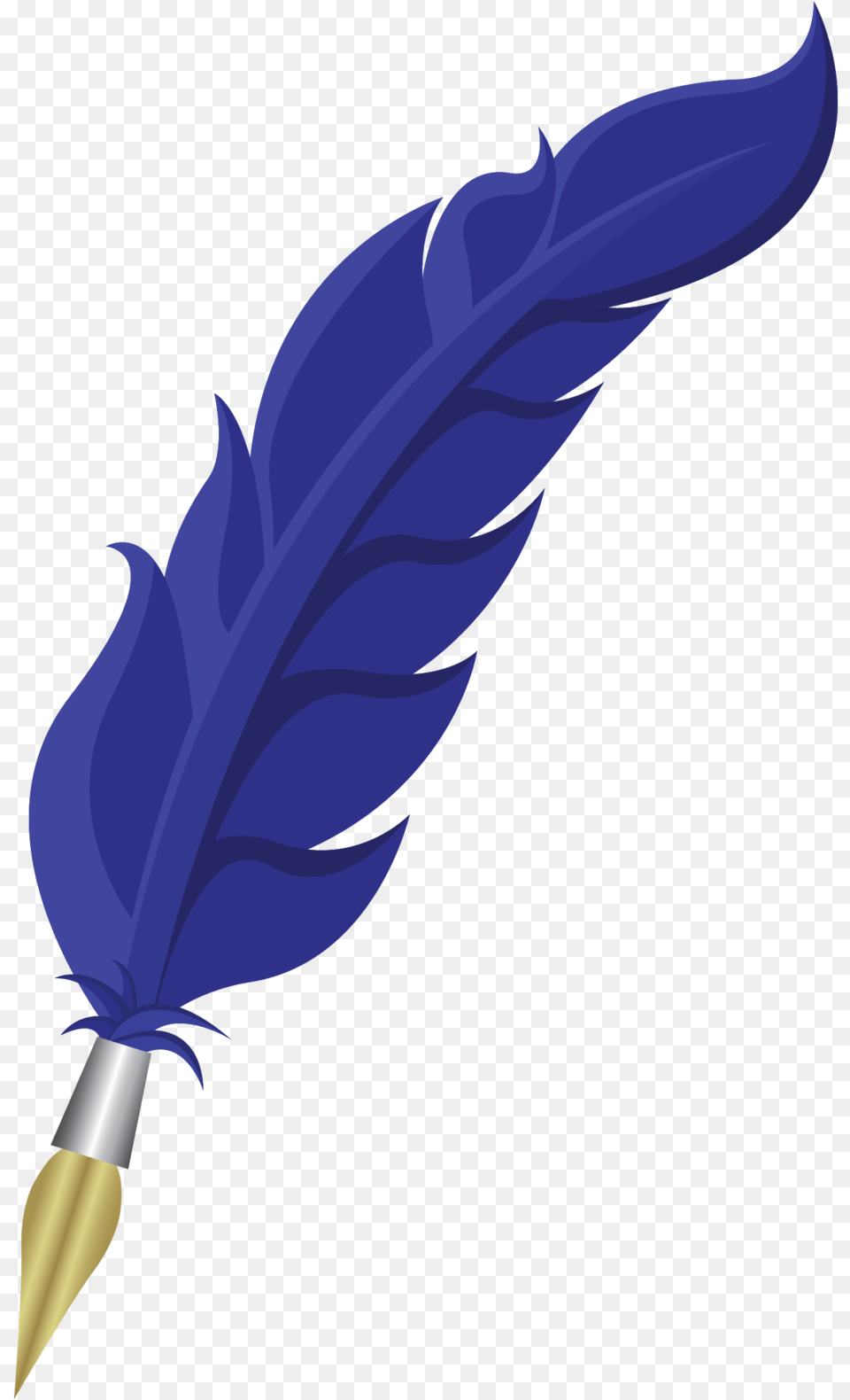 Feather Quill Pen And Ink Pot Transparent, Bottle Free Png Download