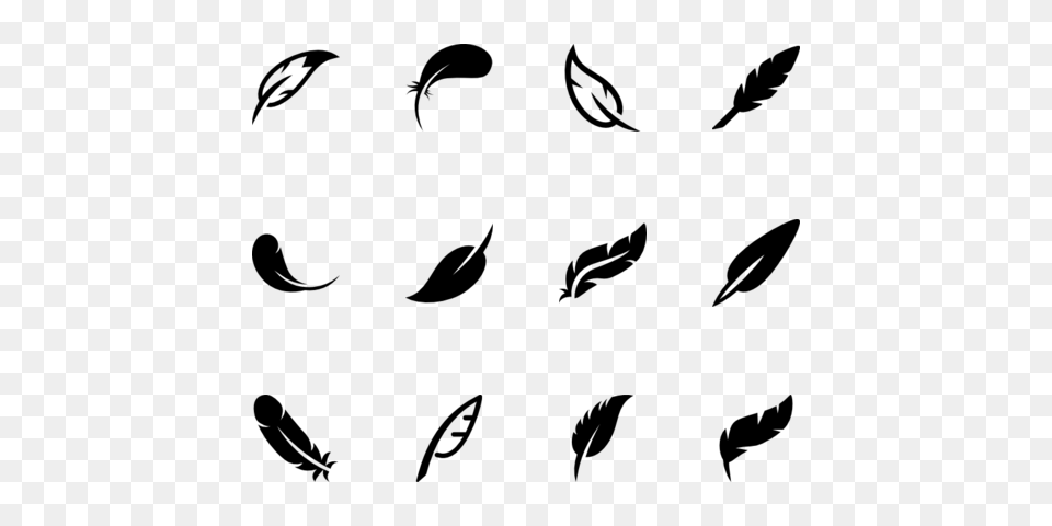 Feather Vector Frpic Feather Vector, Gray Free Png