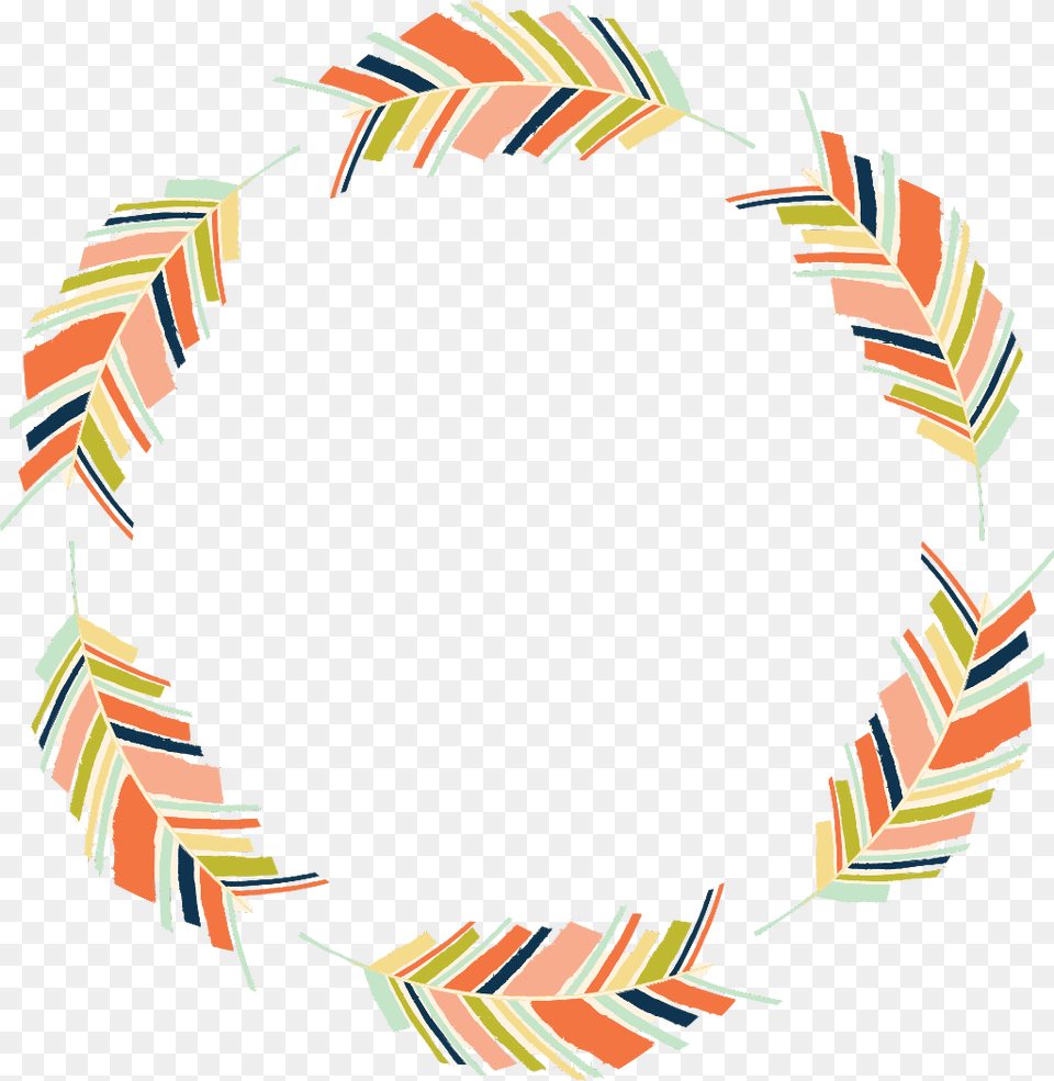 Feather Wreath Clipart Circle, Accessories, Jewelry, Necklace, Pattern Png Image
