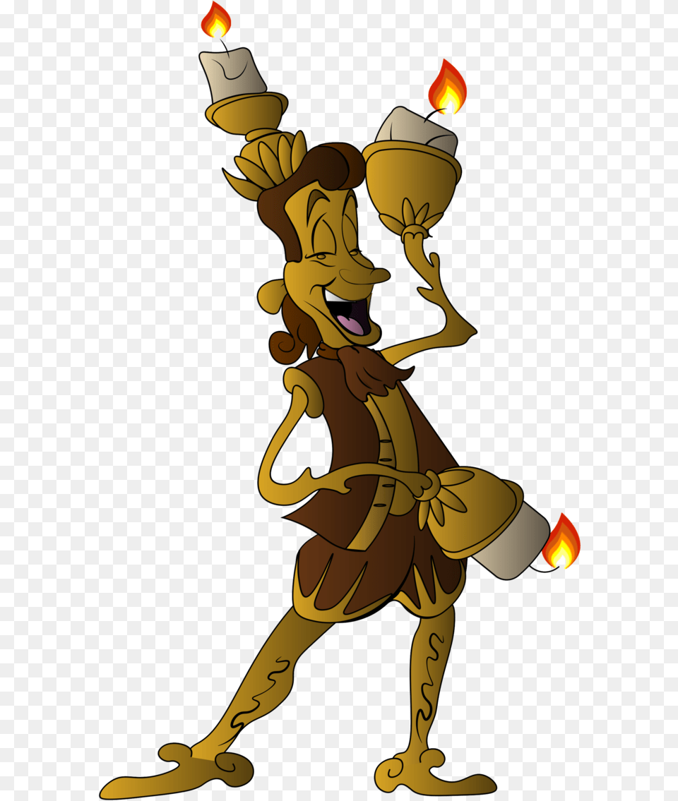 Featherduster Cogsworth Squidward Tentacles Art Youtube Belle Lumiere Cogsworth 2017, Cartoon, Person Free Png
