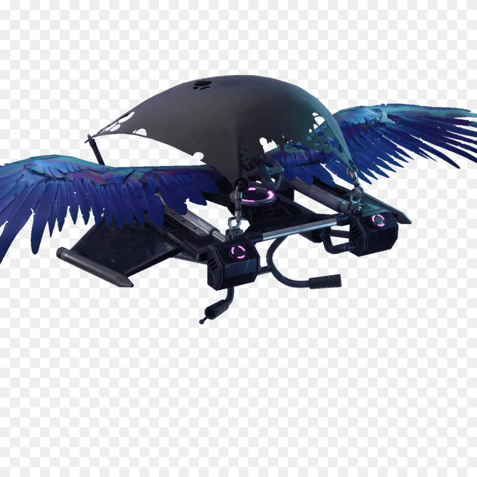 Feathered Flyer Fortnite, Helmet, Animal, Bird Free Png Download