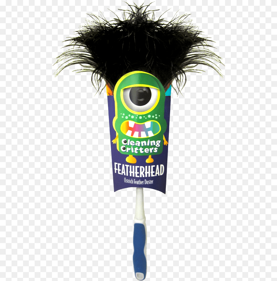 Featherhead Ostrich Feather Duster Ettore Cleaning Critters Featherhead Ostrich, Person, Brush, Device, Tool Free Transparent Png