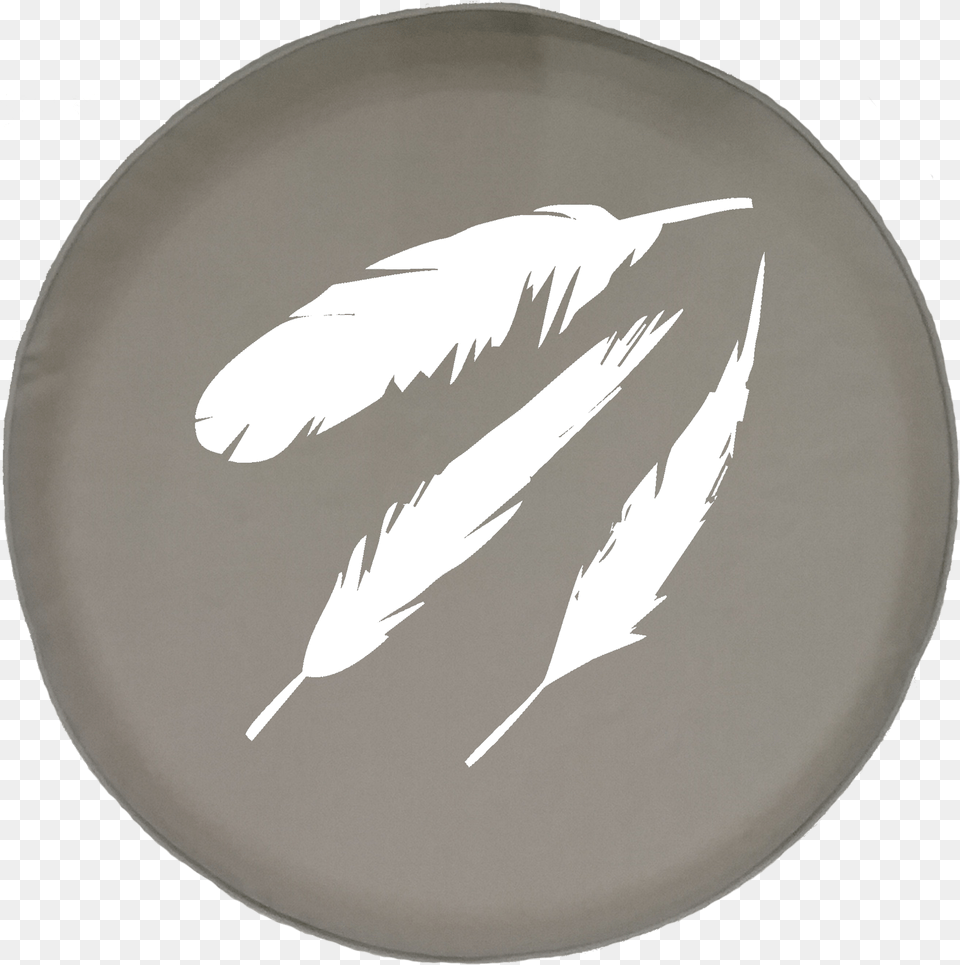 Feathers Blowing In The Wind Wall Clock, Meal, Food, Plate, Pottery Free Png