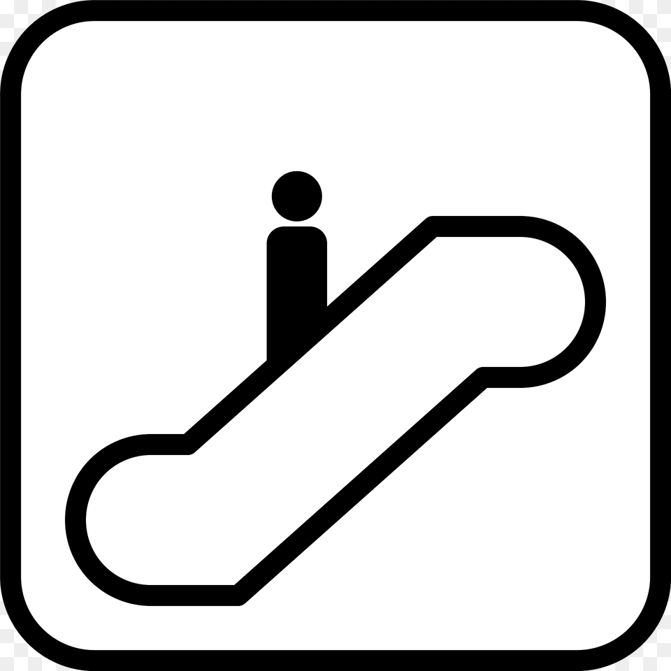 Feature Escalators Clipart, Sign, Symbol, Device, Grass Free Png