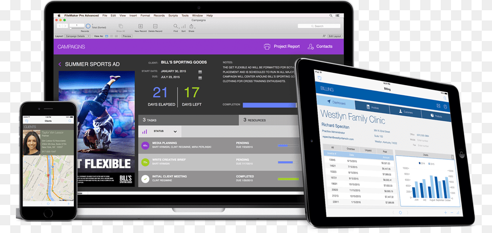 Feature Graphic Overview Filemaker For Mac, Computer, Electronics, Phone, Person Free Transparent Png