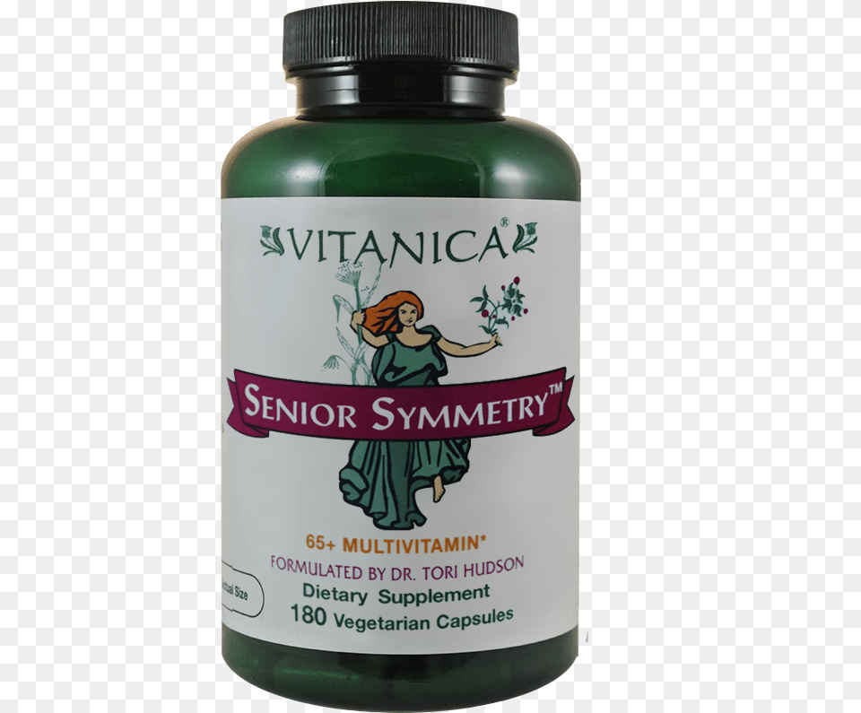 Featured Ingredients Vitanica Maternal Symmetry 180 Veggie Caps, Plant, Herbs, Herbal, Bottle Png Image