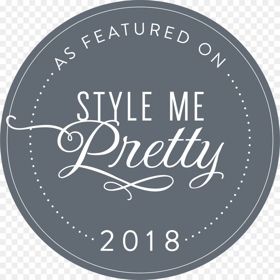 Featured On Featured On Style Me Pretty, Coin, Money, Disk Free Png