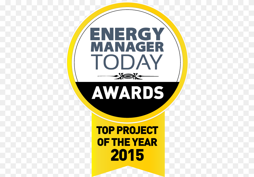 Featured Project Of The Year Energy Manager Today, Advertisement, Poster, Sign, Symbol Png