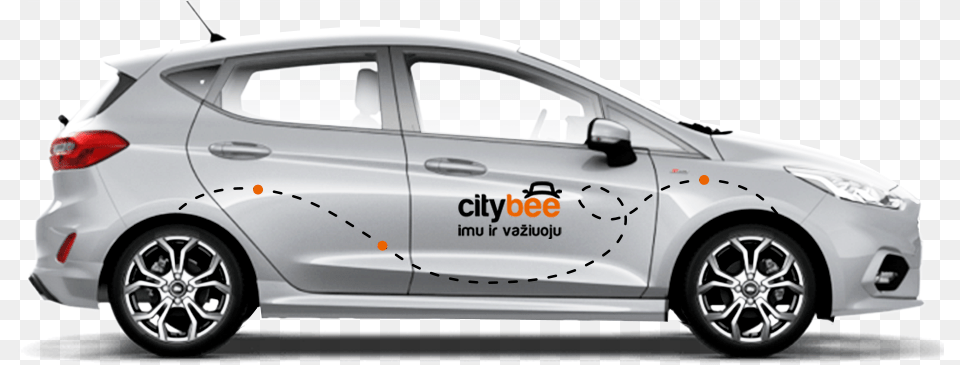 Features Citybee Ford Fiesta, Car, Transportation, Vehicle, Machine Free Png