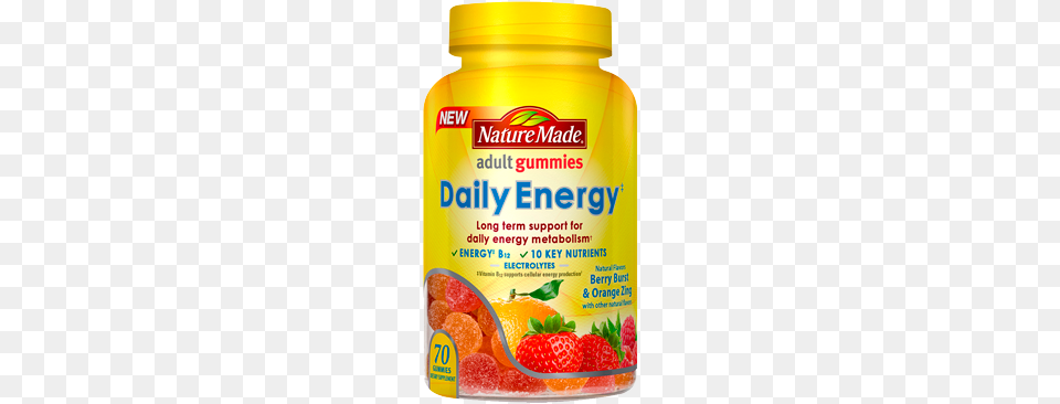 Featuring Delicious Natural Berry Burst And Orange Nature Made Fish Oil, Food, Ketchup, Fruit, Plant Free Png Download