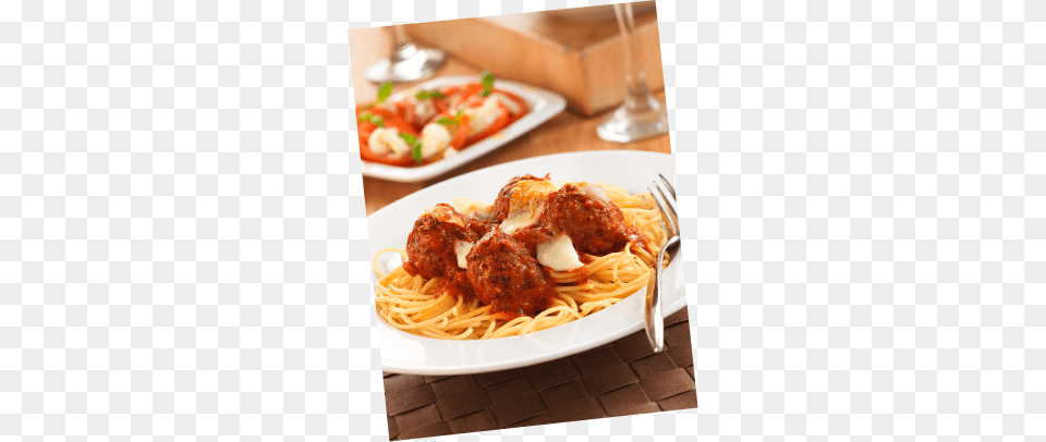 Featuring Newman39s Own Diavolo Pasta Sauce Spaghetti, Cutlery, Food, Fork, Meat Free Transparent Png