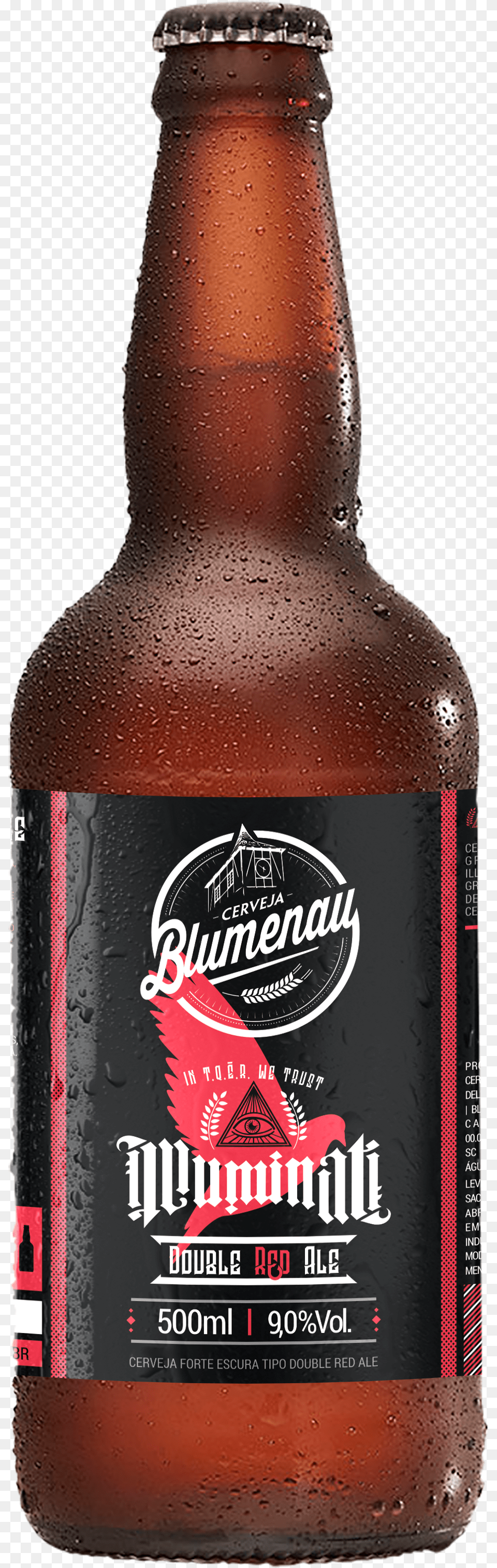 Feb 2017 Illuminati, Alcohol, Beer, Beer Bottle, Beverage Free Png Download